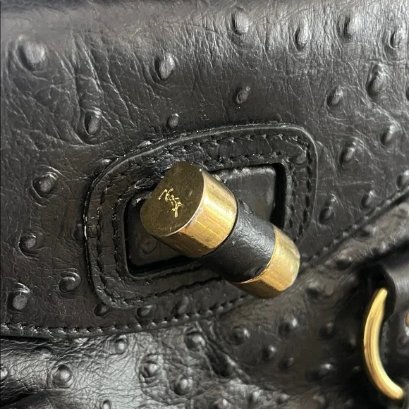 YSL Rive Gauche Ostrich limited - Picture 5 of 10